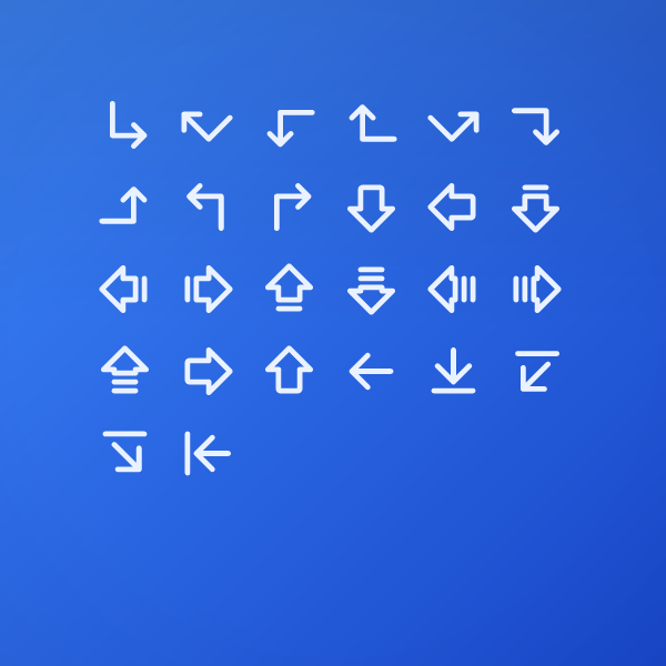 Bold Arrow Pack Vol. 2