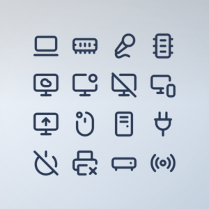 Devices & Hardware Pack Vol. 40 — icon pack cover