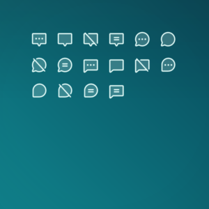 Duotone Chat Pack — icon pack cover