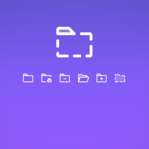 Duotone Folder Pack — icon pack cover