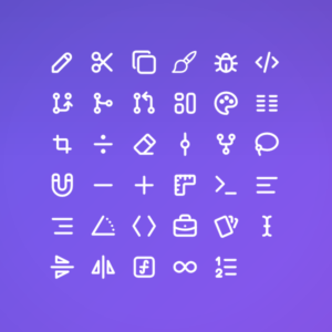 Editor & Tools Pack Vol. 1 — icon pack cover