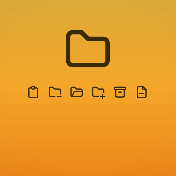 Files & Folders Pack Vol. 1