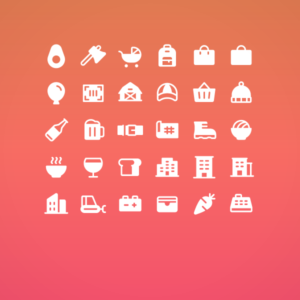 Fill Ecommerce Pack Vol. 1 — icon pack cover