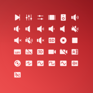 Fill Media & Player Pack Vol. 3 — icon pack cover