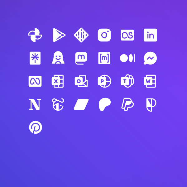 Fill Social & Brands Pack Vol. 2