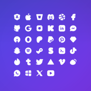 Filled Brand Pack — icon pack cover