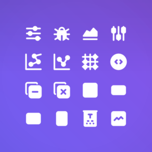 Filled Editor & Tools Pack Vol. 1 — icon pack cover