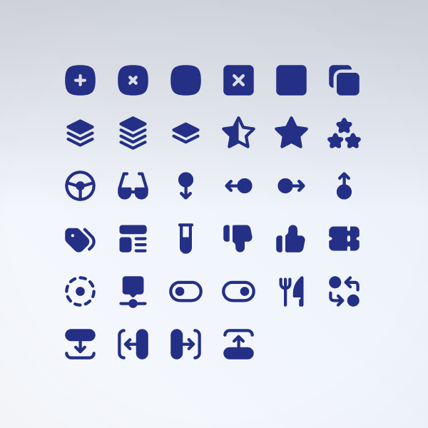 Filled UI Essentials Pack Vol. 17