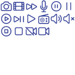 Heroicons 24 Outline Media & Player Pack