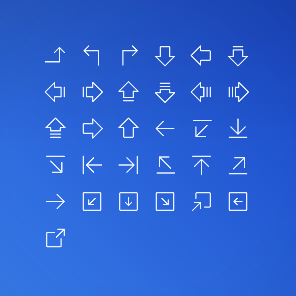 Light Navigation & Arrows Pack Vol. 2