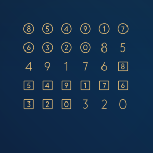 Light Number Pack — icon pack cover