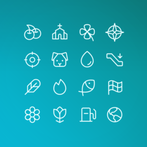 Light Travel & Maps Pack Vol. 2 — icon pack cover