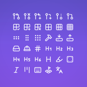 Line Editor & Tools Pack Vol. 7 — icon pack cover