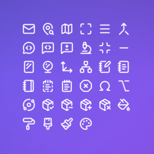 Line Editor & Tools Pack Vol. 9 — icon pack cover