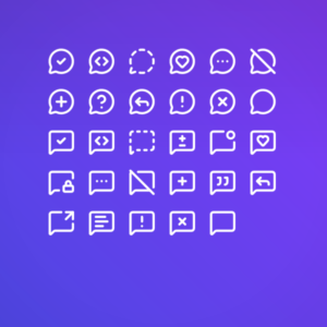 Line Message Pack — icon pack cover