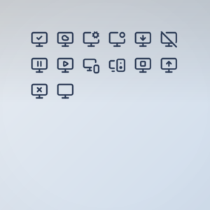 Line Monitor Pack — icon pack cover