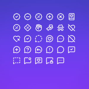 Line Social & Brands Pack Vol. 1 — icon pack cover