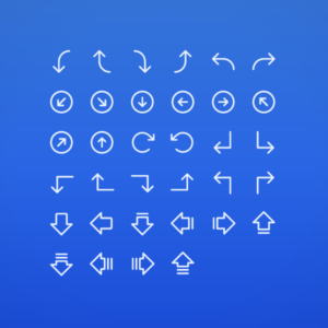 Navigation & Arrows Pack Vol. 2 — icon pack cover