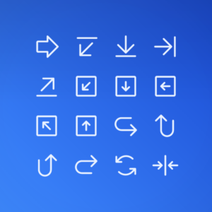 Navigation & Arrows Pack Vol. 3 — icon pack cover