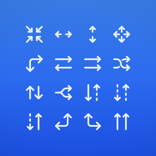 Outline Arrows Pack Vol. 2