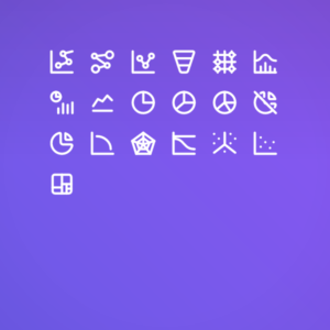 Outline Chart Pack Vol. 2 — icon pack cover
