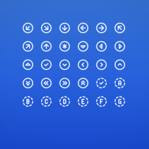 Outline Circle Pack Vol. 1 — icon pack cover