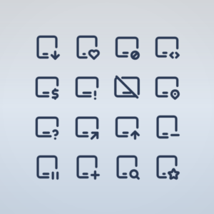 Outline Devices & Hardware Pack Vol. 11 — icon pack cover