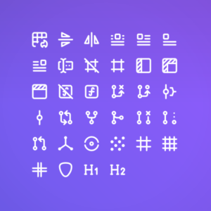 Outline Editor & Tools Pack Vol. 13 — icon pack cover