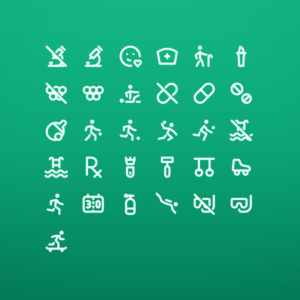 Outline Health & Fitness Pack Vol. 4 — icon pack cover