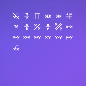 Outline Math Pack Vol. 2 — icon pack cover