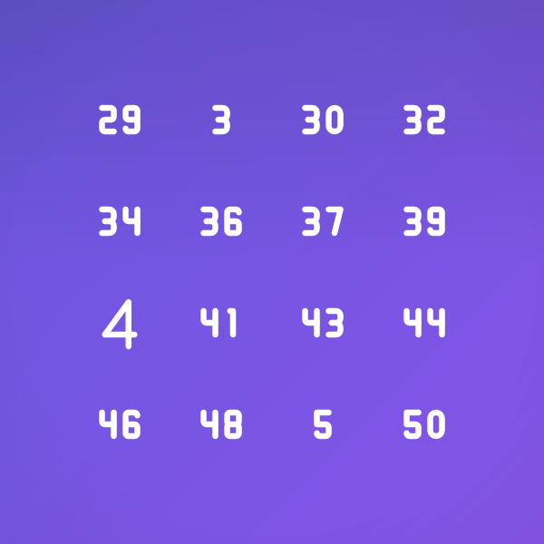Outline Number Pack Vol. 2