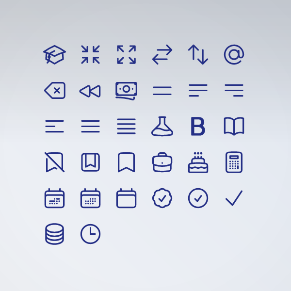 Outline UI Essentials Pack 24px Vol. 1