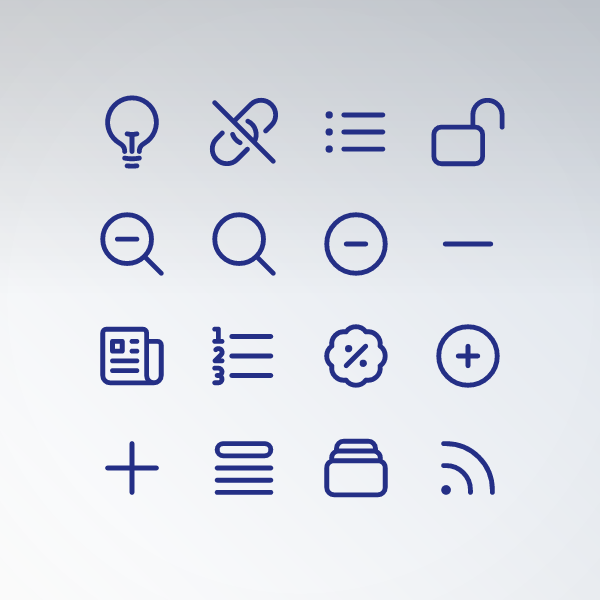 Outline UI Essentials Pack 24px Vol. 3