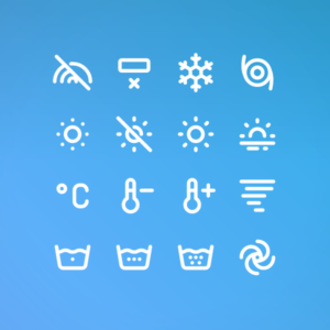 Outline Weather Pack Vol. 2 — icon pack cover