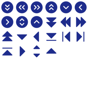 Phosphor Fill Caret Pack