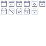 Phosphor Thin Calendar Pack