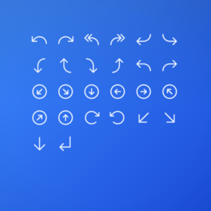 Regular Arrow Pack Vol. 1 — icon pack cover