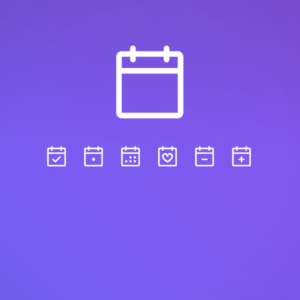 Regular Calendar Pack — icon pack cover