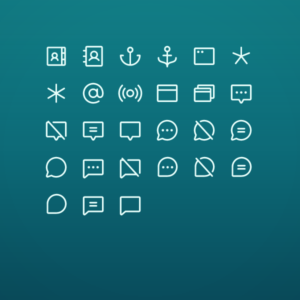 Regular Communication Pack Vol. 1 — icon pack cover
