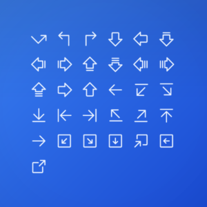 Regular Navigation & Arrows Pack Vol. 2 — icon pack cover