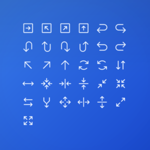 Regular Navigation & Arrows Pack Vol. 3 — icon pack cover