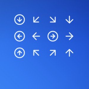 Slim Arrow Pack — icon pack cover