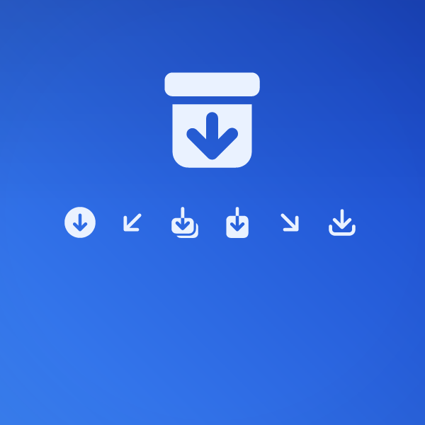 Solid Navigation & Arrows Pack 16px Vol. 1