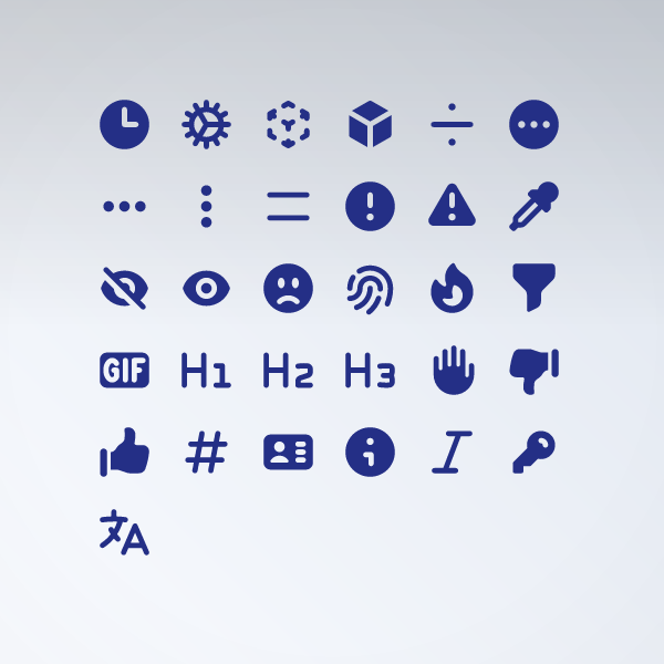 Solid UI Essentials Pack 16px Vol. 2