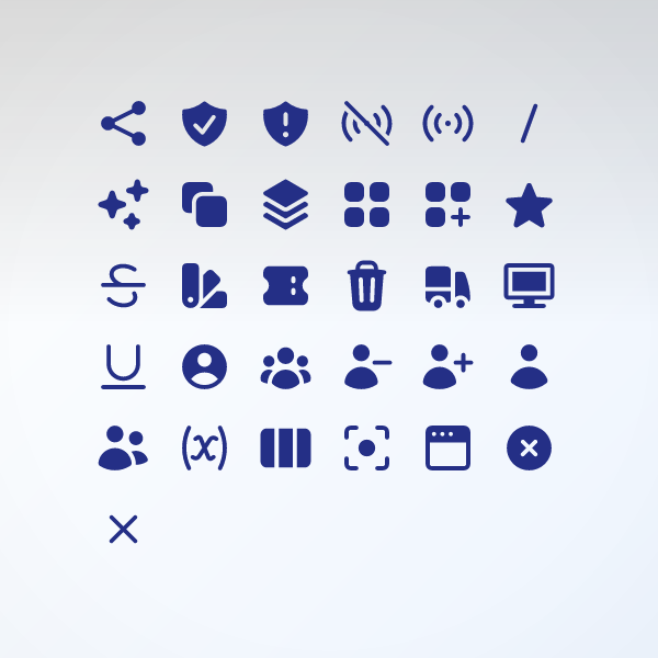 Solid UI Essentials Pack 20px Vol. 4