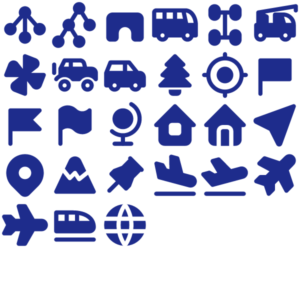 Tabler Filled Travel & Maps Pack