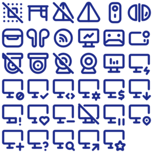 Tabler Outline Devices & Hardware Pack Vol. 9