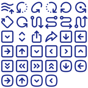 Tabler Outline Navigation & Arrows Pack Vol. 9