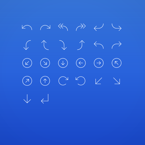 Thin Arrow Pack Vol. 1