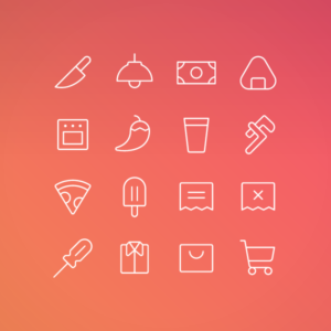 Thin Ecommerce Pack Vol. 4 — icon pack cover